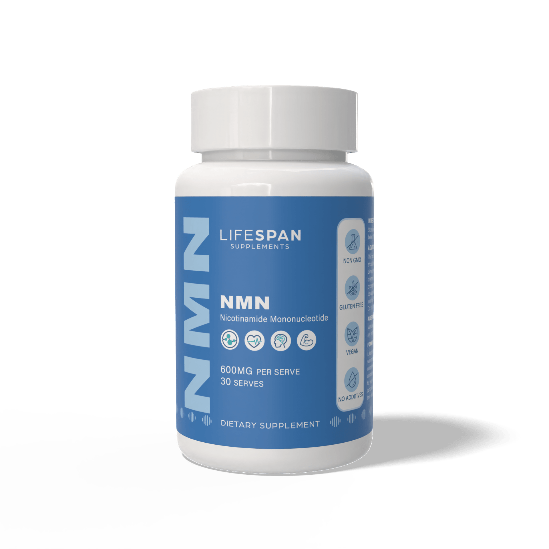 NMN | 30 Capsules - Lifespan Supplements