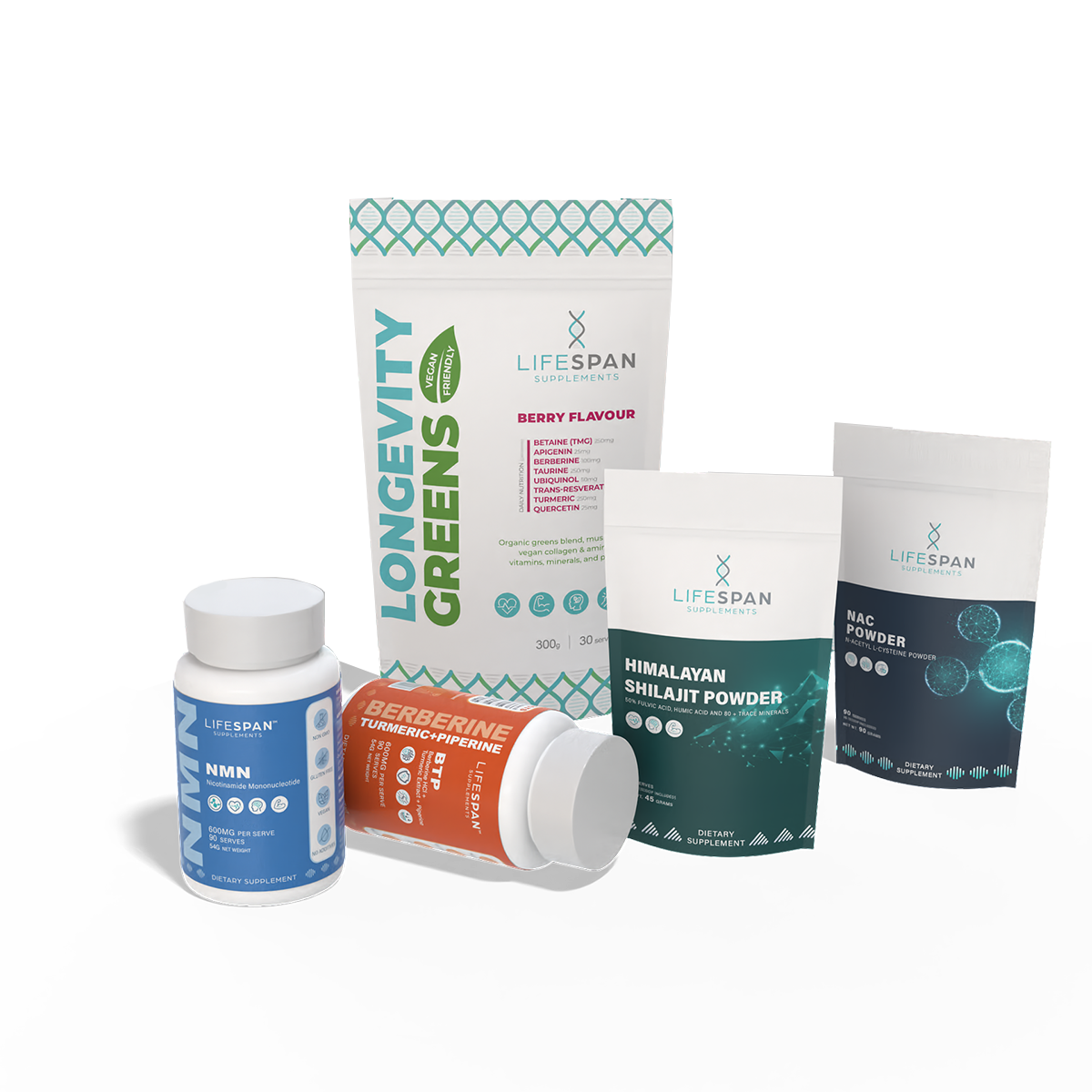 Longevity Wellness Stack | 1 Month Supply