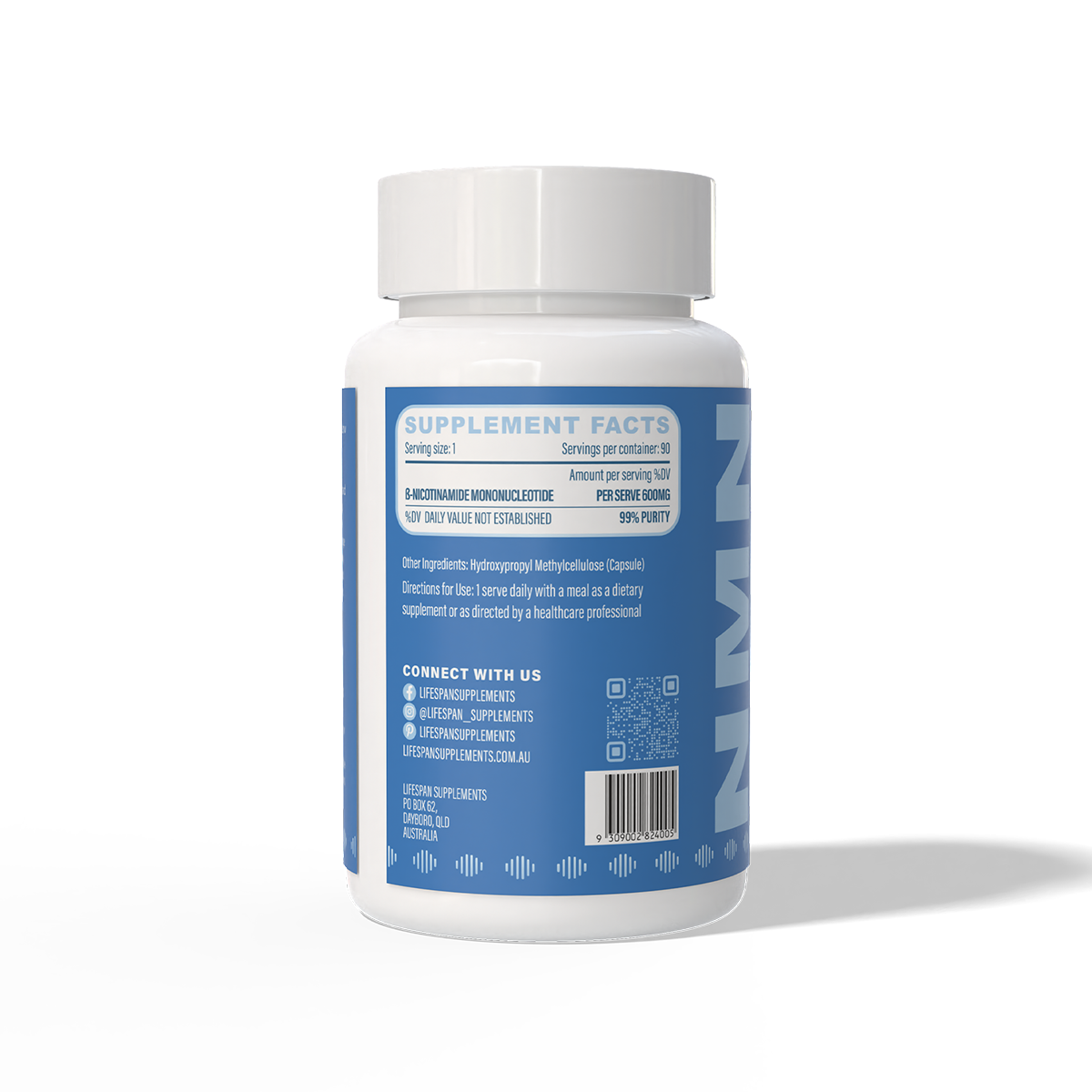 NMN | 90 Capsules - Lifespan Supplements