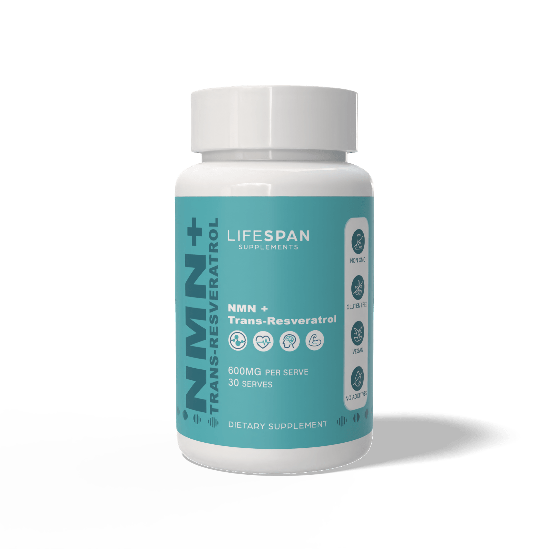 Lifespan-Supplements-Health-Wellness-AUS-NMN-Trans-Resveratrol-30-serves-front