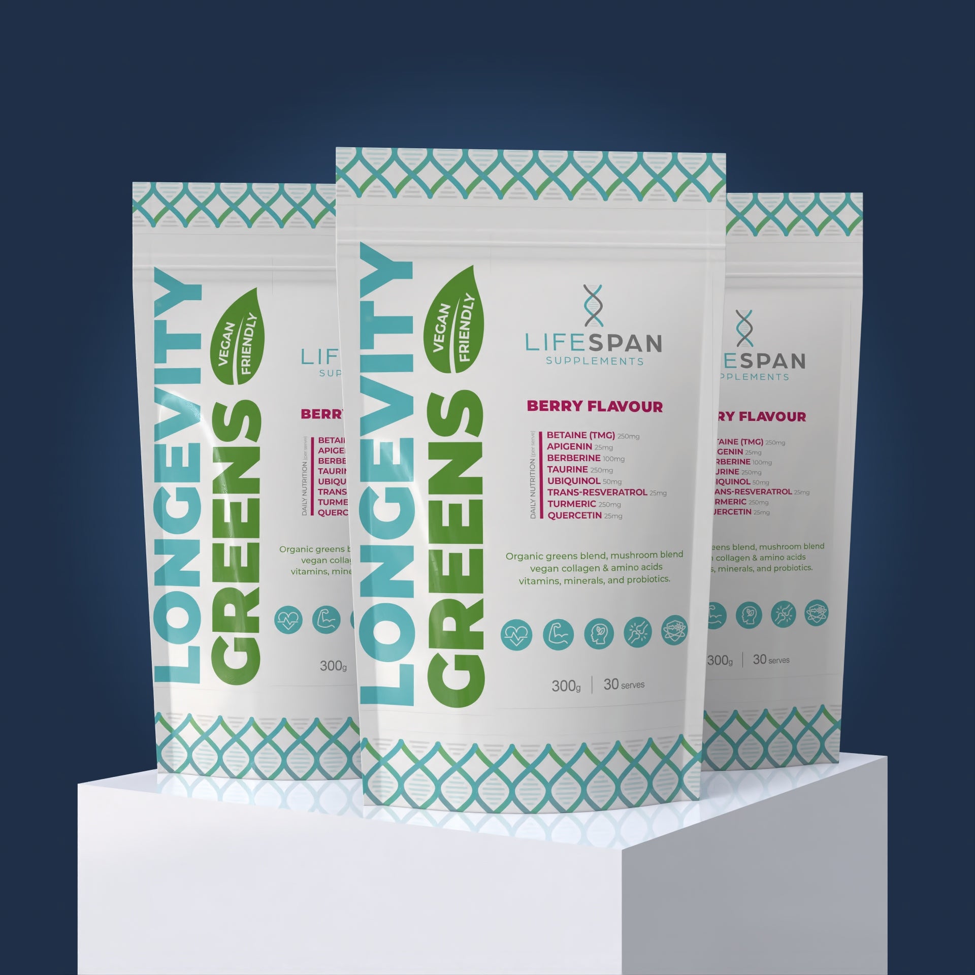 Longevity Greens | 3 Pack