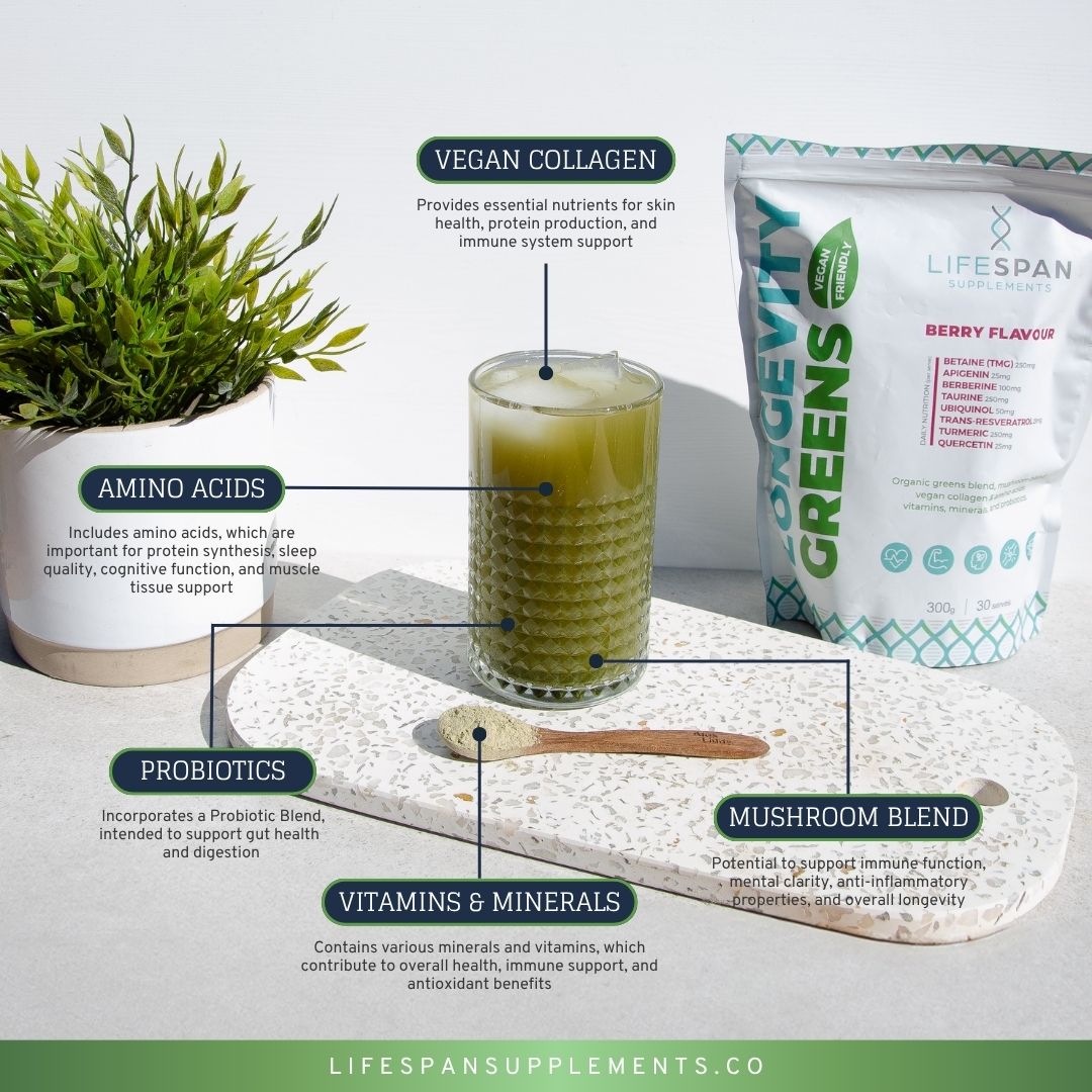 Longevity Greens Powder | 300g