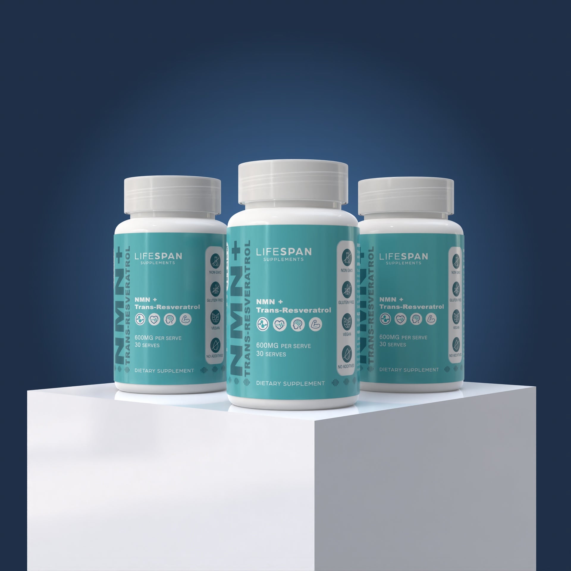 NMN + Trans-Resveratrol | 3 Pack